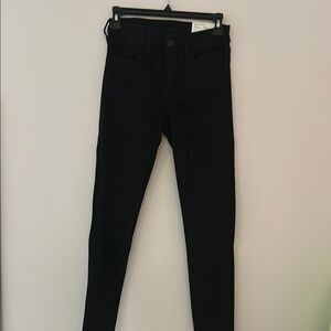 Chic Black Denim Pants